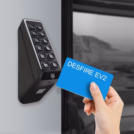 Civintec Qr Code 58 Wiegand NFC IC MIFARE Contactless Bluetooth RFID Access Control Reader